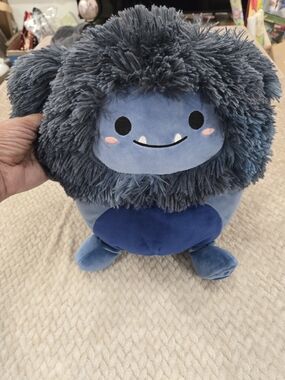 Original Squishmallows Dani Blue Furry Monster Plush Cute Stuffed Animal